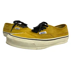 バンズ VANS Vault x Julian Klincewicz AUTHENTIC スエード 721454 メンズ靴 スニーカー イエロー 27cmサイズ 201-shoes1666 VB