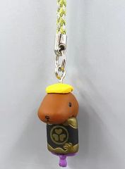 [중고] 키홀더 카피바라씨 뿌리내기(골드/실버) [카피바라씨 ~바바~인인장~] 이바라키 한정