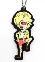 【中古】雑貨 サンジ ラバーマスコット 「一番くじ ワンピース FILM RED -MORE BEAT-」 I賞