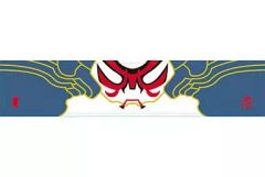 [중고] 수건·수건(캐릭터) 종이 접기 사이클론 롱 타월 [이치 반 쿠지 쿤 캐릭터 와루도 TIGER & BUNNY #01] F상