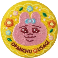 【中古】食玩 雑貨 1.お花 「CAN BADGE COLLECTION おぱんちゅうさぎ」