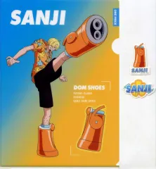 【中古】グッズセット サンジ クリアファイル＆ステッカーセット 「一番くじ ワンピース 未来島エッグヘッド～Burst of Energy～」 K賞