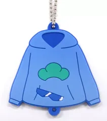 【中古】キーホルダー・マスコット(キャラクター) 松野カラ松 「おそ松さん パーカー型ラバーマスコット」