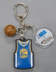 [중고] 키홀더 마스코트(캐릭터) 황세 료타(Golden State Warriors) 유니폼형 키링 [극장판 쿠로코의 농구 LAST GAME×NBA]
