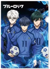 【中古】クリアファイル 潔＆凪＆凛 メタリックA4クリアファイルvol.2 「ブルーロック」