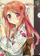 ゆずソフト 千恋＊万花 ミニ色紙 鞍馬小春 - メルカリ