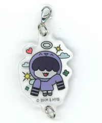 【中古】キーホルダー ヒュニンカイ(TOMORROW X TOGETHER) つながるアクリルチャーム HHM NYA RING 「PPULBATU CAFE」