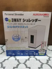 NE0072 【美品】AURORA スクエア型シュレッダー ES550CDWのサムネイル