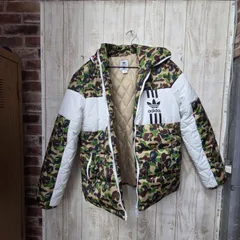 3 S03158 adidas × A BATHING APE Shark Down Jacket  長袖 ジャケット  Sサイズ  衣類 レディース  メンズ