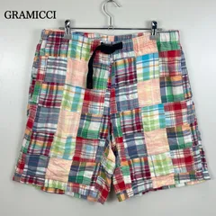 GRAMICCI 09ss multi patch climb shorts M グラミチ マルチカラー パッチワーク クライムパンツ ショーツ ハーフパンツ 定番 アウトドア