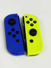 美品】初代Switch Joy-Con ネオンイエロー・ブルー ジョイコン - メルカリ