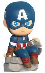 【中古】トレーディングフィギュア キャプテン・アメリカ 「マーベル ブレイクタイムヒーローズ」