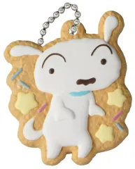 【中古】食玩 キーホルダー 7.シロ 「クレヨンしんちゃん COOKIE CHARMCOT」