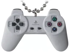 【中古】食玩 キーホルダー 3.PlayStation コントローラ 「PlayStation/ミニチュアチャーム付きビスケット」