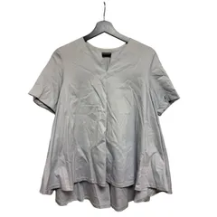  セオリーリュクス theory luxe レディース ブラウス カットソー シルク100% 38 ライトブルー 03-3101019-013-038【ZK102】