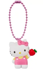 【中古】食玩 キーホルダー 1.ハローキティ 「サンリオキャラクターズ マスコット＆グミ」