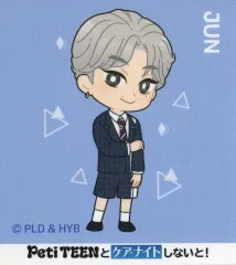 【中古】シール・ステッカー ジュン(SEVENTEEN) オリジナルステッカー 「PetiTEEN×セブンイレブン(2025年11月)」 対象商品購入特典