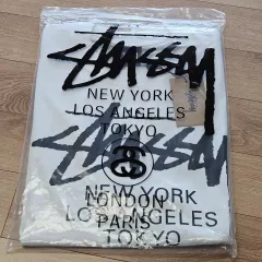 STUSSY WORLD TOUR 半袖 Tシャツ 白 新品