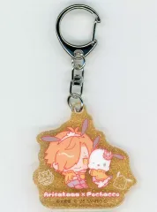 【中古】キーホルダー ありさか×ポチャッコ(立ち) アクリルキーホルダー 「エニマイくじ 大妖怪×サンリオキャラクターズ」 F賞