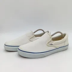 VANS バンズ スリッポン NATURAL メンズ スニーカー 27cm V98CLA オフホワイト B-8-8