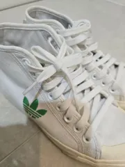 アディダス Nizza ニッツァ ハイ 白 スニーカー 235