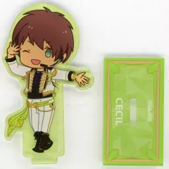 【中古】アクリルスタンド・アクリルパネル 愛島セシル ちびキャラアクリルスタンド 「うたの☆プリンスさまっ♪ Shining Live Love My Idol! アナザーショットVer. ブロッコリーくじ」O 賞