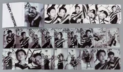 【中古】グッズセット ジョシュア(SEVENTEEN) ハードカバーバインダー＆ブックレット(トレーディングカード24枚) 「CD HAPPY BURSTDAY(DAREDEVIL Ver.)」 封入特典