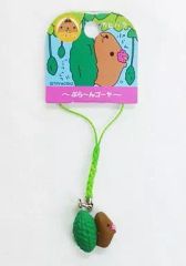 [중고] 키홀더 마스코트(캐릭터) 카피바라씨 뿌리내기(그린) [카피바라씨 ~부라~응고야~] 오키나와 한정