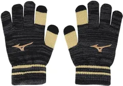 [ミズノ] 野球 防寒手袋 ジュニア・ニット手袋 ジュニア(キッズ・子供) a-762