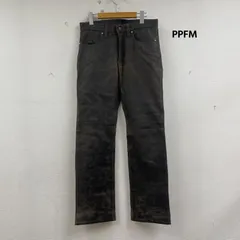 ピーピーエフエム 90s 00s Peyton Place For Men レザー パンツ 35-01LS04 y2k メンズ M ISItems【USED】【古着】【中古】50155936