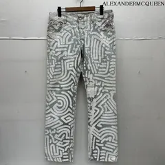 アレキサンダーマックイーン MCQ ペンキ プリント ボタンフライ デニム パンツ SPQN-YM-8215 メンズ - ISItems【USED】【古着】【中古】50155945のサムネイル