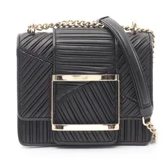 ロジェ ヴィヴィエ Roger Vivier ショルダーバッグ トレヴィヴィエ ブラック レザー チェーンショルダー レディース Used Aのサムネイル