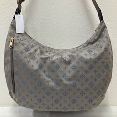 極美品 russet モノグラム デニム 2way ショルダー ハンド バッグ