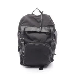 サンローランパリ SAINT LAURENT PARIS リュックサック バックパック 435989 ブラック キャンバス レザー バックパック メンズ Used Bのサムネイル