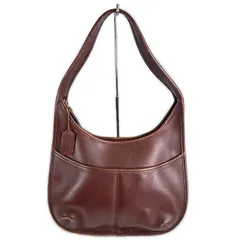 COACH コーチ 9033 ショルダーバッグ オールドコーチ エルゴ  ブラウン 牛革 ワンショルダー バッグ レディース