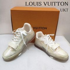 ルイヴィトン LVトレイナーライン ベルクロ クリア スニーカー size 6