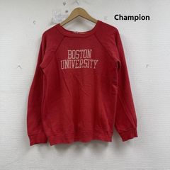 ローカルゴルフ トレーナー ビッグロゴ レッド系 S/M ビッグシルエット