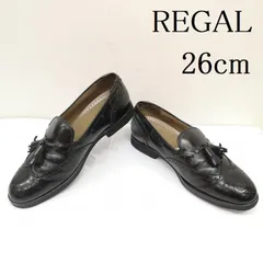 リーガル タッセル ローファー ウイングチップ レザー シューズ メンズ 26.0cm ISItems【USED】【古着】【中古】50156057