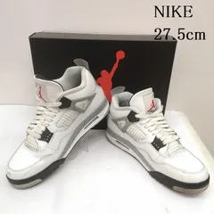 ナイキ AIR JORDAN 4 ホワイト セメント スニーカー FV5029-100 メンズ 27.5cm ISItems【USED】【古着】【中古】50156102