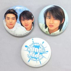 KinKiKids☆ 公式缶バッジ5個セット☆堂本光一 堂本剛☆缶バッチ