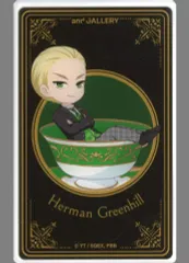 【中古】キャラカード ハーマン・グリーンヒル(SD) 「黒執事 -寄宿学校編-×and GALLERY collaboration cafe トレーディングクリアカード」