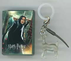 【中古】ストラップ セブルス・スネイプの杖/守護霊(パトローナス) 「ハリー・ポッター めじるしアクセサリー+2」