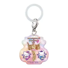 【中古】ストラップ デザインA 「マツケンサンバ×ハローキティ ふらっとめじるしアクセサリー」
