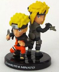 [중고] 식완 트레이딩 피규어 우즈마키 나루토 & 파풍 미나토 [극장판 NARUTO - 나루토- 질풍전 더 로스트 타워] 우즈마키 인도전 특별편