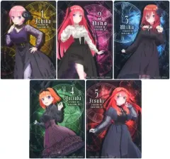 【中古】紙製品 全5種セット ブラインドコレクションシート 「きゃらっとくじ 五等分の花嫁∬～Gothic rock～」 P賞
