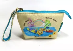 【中古】バッグ [単品] ブルー ポーチ 「ダッフィー＆フレンズのサニーファン2021」 東京ディズニーシー限定