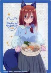【中古】紙製品 中野三玖 ブラインドコレクションシート 「きゃらっとくじ 五等分の花嫁∬～あにまるガールズ～」 L賞