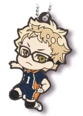 【中古】キーホルダー 月島蛍 「でふぉラバ! ハイキュー!! 烏野高校キーホルダー」