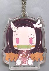 [중고] 열쇠 고리 竈門禰豆子 ちょこここ アクリッツ 열쇠 고리 [이치 반 쿠지 귀멸의 칼날 ~ 폭로된 칼 대장장이의 마을 ~] H 상