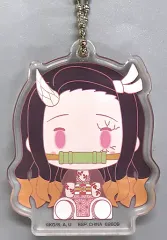 【中古】キーホルダー 竈門禰豆子 ちょこのっこアクリッツキーホルダー 「一番くじ 鬼滅の刃 ～暴かれた刀鍛冶の里～」 H賞